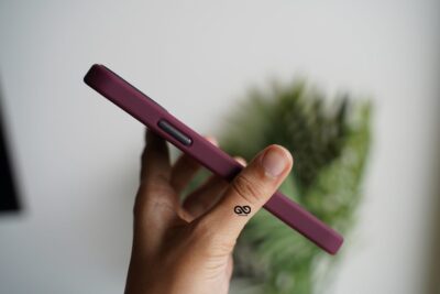 Wine Red Drop Proof Sleek Matte Case for iPhone 12 Pro