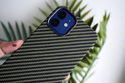 Real Aramid Carbon Fiber Case for 12