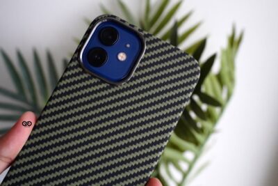 Real Aramid Carbon Fiber Case for 12