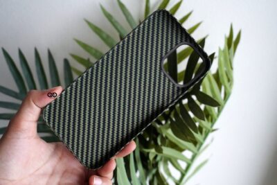 Real Aramid Carbon Fiber Case for 12