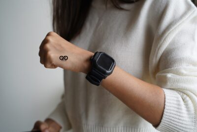 Waterproof Silicone Strap with Bumper for 40mm for Series 6 5 4 SE
