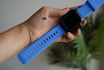 Waterproof Silicone Strap with Bumper for 40mm for Series 6 5 4 SE