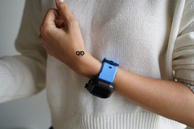 Waterproof Silicone Strap with Bumper for 40mm for Series 6 5 4 SE