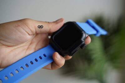 Waterproof Silicone Strap with Bumper for 40mm for Series 6 5 4 SE