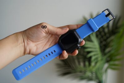 Waterproof Silicone Strap with Bumper for 40mm for Series 6 5 4 SE