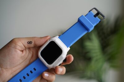 Waterproof Silicone Strap with Bumper for 40mm for Series 6 5 4 SE