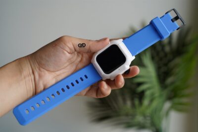 Waterproof Silicone Strap with Bumper for 40mm for Series 6 5 4 SE