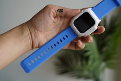 Waterproof Silicone Strap with Bumper for 40mm for Series 6 5 4 SE