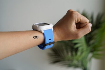 Waterproof Silicone Strap with Bumper for 40mm for Series 6 5 4 SE