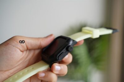 Waterproof Silicone Strap with Bumper for 40mm for Series 6 5 4 SE