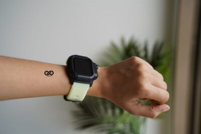 Waterproof Silicone Strap with Bumper for 40mm for Series 6 5 4 SE