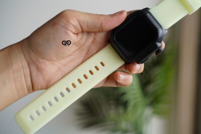 Waterproof Silicone Strap with Bumper for 40mm for Series 6 5 4 SE
