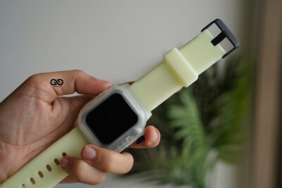 Waterproof Silicone Strap with Bumper for 40mm for Series 6 5 4 SE