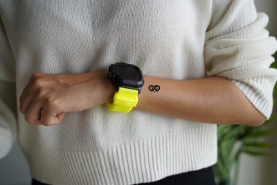 Waterproof Silicone Strap with Bumper for 40mm for Series 6 5 4 SE