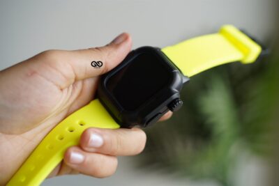 Waterproof Silicone Strap with Bumper for 40mm for Series 6 5 4 SE