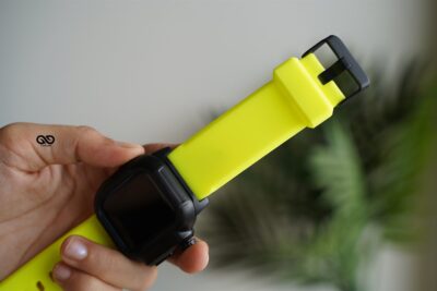 Waterproof Silicone Strap with Bumper for 40mm for Series 6 5 4 SE