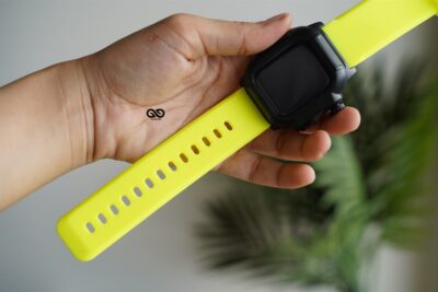 Waterproof Silicone Strap with Bumper for 40mm for Series 6 5 4 SE