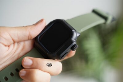 Waterproof Silicone Strap with Bumper for 40mm for Series 6 5 4 SE