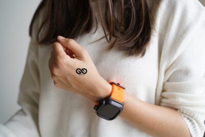 Waterproof Silicone Strap with Bumper for 40mm for Series 6 5 4 SE