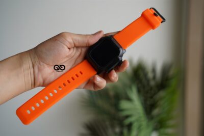Waterproof Silicone Strap with Bumper for 40mm for Series 6 5 4 SE