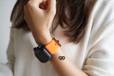 Waterproof Silicone Strap with Bumper for 40mm for Series 6 5 4 SE