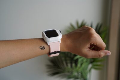 Waterproof Silicone Strap with Bumper for 40mm for Series 6 5 4 SE