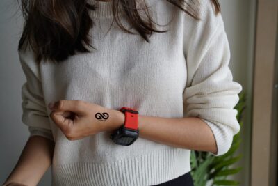 Waterproof Silicone Strap with Bumper for 40mm for Series 6 5 4 SE