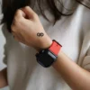 Waterproof Silicone Strap with Bumper for 40mm for Series 6 5 4 SE