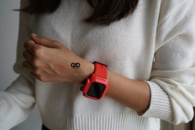 Waterproof Silicone Strap with Bumper for 40mm for Series 6 5 4 SE