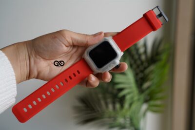 Waterproof Silicone Strap with Bumper for 40mm for Series 6 5 4 SE