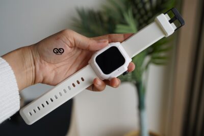 Waterproof Silicone Strap with Bumper for 40mm for Series 6 5 4 SE