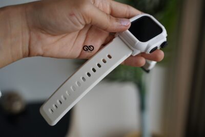 Waterproof Silicone Strap with Bumper for 40mm for Series 6 5 4 SE