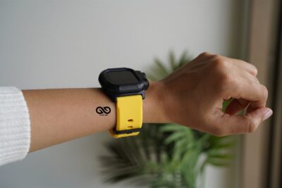 Waterproof Silicone Strap with Bumper for 40mm for Series 6 5 4 SE
