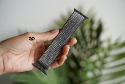 Olive Grey Sports Loop for iWatch 41 mm 40 mm 38 mm for Series 8 7 6 SE 5 4 3 2 1