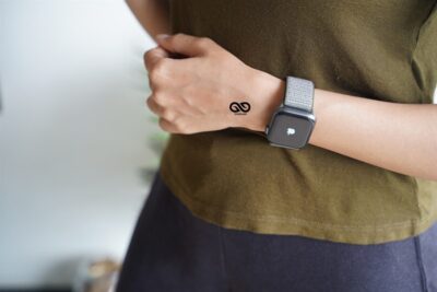 Olive Grey Sports Loop for iWatch 41 mm 40 mm 38 mm for Series 8 7 6 SE 5 4 3 2 1