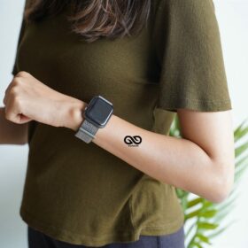 Olive Grey Sports Loop for iWatch 41 mm 40 mm 38 mm for Series 8 7 6 SE 5 4 3 2 1