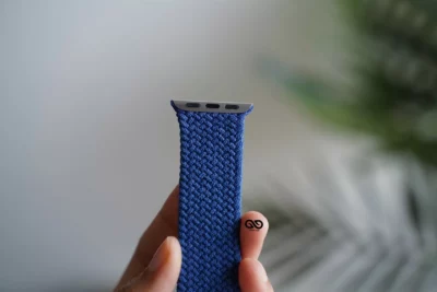 Braided Solo Loop For Apple Watch 44MM 45MM 46MM Series 4 5 6 7 8 9 10 11 (SE 2 3 Gen)