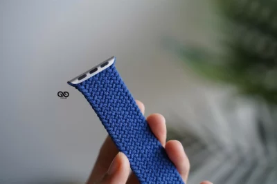 Braided Solo Loop For Apple Watch 44MM 45MM 46MM Series 4 5 6 7 8 9 10 11 (SE 2 3 Gen)