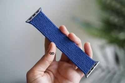 Braided Solo Loop For Apple Watch 44MM 45MM 46MM Series 4 5 6 7 8 9 10 11 (SE 2 3 Gen)