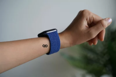 Braided Solo Loop For Apple Watch 44MM 45MM 46MM Series 4 5 6 7 8 9 10 11 (SE 2 3 Gen)