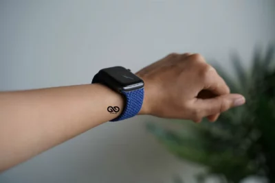 Braided Solo Loop For Apple Watch 44MM 45MM 46MM Series 4 5 6 7 8 9 10 11 (SE 2 3 Gen)