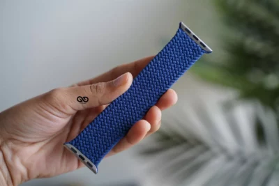 Braided Solo Loop For Apple Watch 44MM 45MM 46MM Series 4 5 6 7 8 9 10 11 (SE 2 3 Gen)