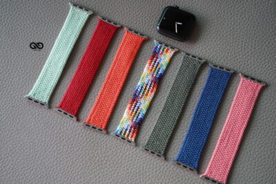 Braided Solo Loop For Apple Watch 44MM 45MM 46MM Series 4 5 6 7 8 9 10 11 (SE 2 3 Gen)