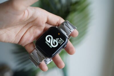 Silver Glossy Matte Link Strap For Apple Watch 44MM 45MM 46MM Series 4 5 6 7 8 9 10 11 (SE 2 3 Gen) 17 Silver Glossy Matte Link Strap For Apple Watch 44MM 45MM 46MM Series 4 5 6 7 8 9 10 11 (SE 2 3 Gen)