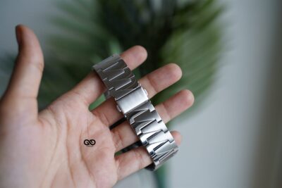 Silver Glossy Matte Link Strap For Apple Watch 44MM 45MM 46MM Series 4 5 6 7 8 9 10 11 (SE 2 3 Gen) 19 Silver Glossy Matte Link Strap For Apple Watch 44MM 45MM 46MM Series 4 5 6 7 8 9 10 11 (SE 2 3 Gen)