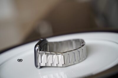 Silver Glossy Matte Link Strap For Apple Watch 44MM 45MM 46MM Series 4 5 6 7 8 9 10 11 (SE 2 3 Gen) 21 Silver Glossy Matte Link Strap For Apple Watch 44MM 45MM 46MM Series 4 5 6 7 8 9 10 11 (SE 2 3 Gen)