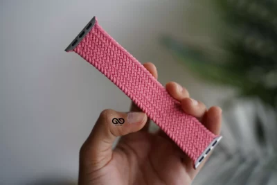 Braided Solo Loop For Apple Watch 44MM 45MM 46MM Series 4 5 6 7 8 9 10 11 (SE 2 3 Gen)