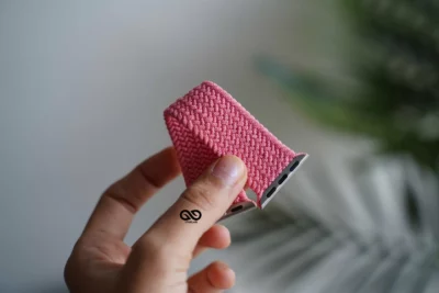 Braided Solo Loop For Apple Watch 44MM 45MM 46MM Series 4 5 6 7 8 9 10 11 (SE 2 3 Gen)