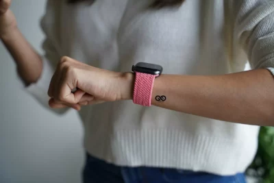 Braided Solo Loop For Apple Watch 44MM 45MM 46MM Series 4 5 6 7 8 9 10 11 (SE 2 3 Gen)