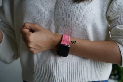 Braided Solo Loop For Apple Watch 44MM 45MM 46MM Series 4 5 6 7 8 9 10 11 (SE 2 3 Gen)